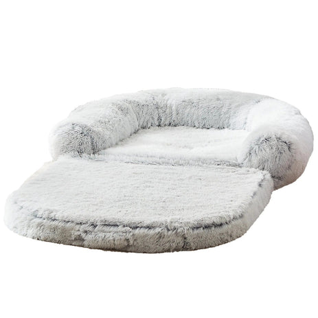 LuxuryPaws Fold & Snuggle – The Ultimate XXL Washable Pet Sofa Bed for Spoiled Pets