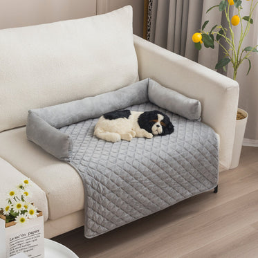 with-pillow-pet-pad-light-gray