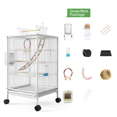 white-grass-nest-package