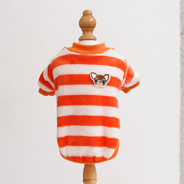 white-orange-stripes