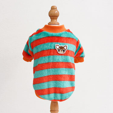 green-orange-stripes