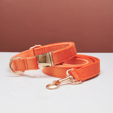 rope-collar-coral-orange